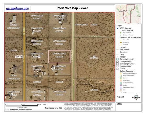 897 S Estrella Road, Golden Valley, AZ 86413
