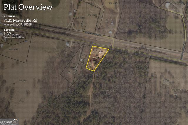 7131 Maysville Road, Maysville, GA 30558