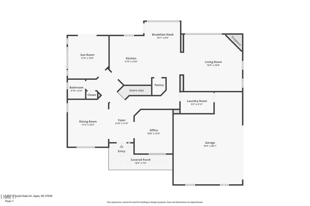 5516 Colonial Oaks Drive, Apex, NC 27539
