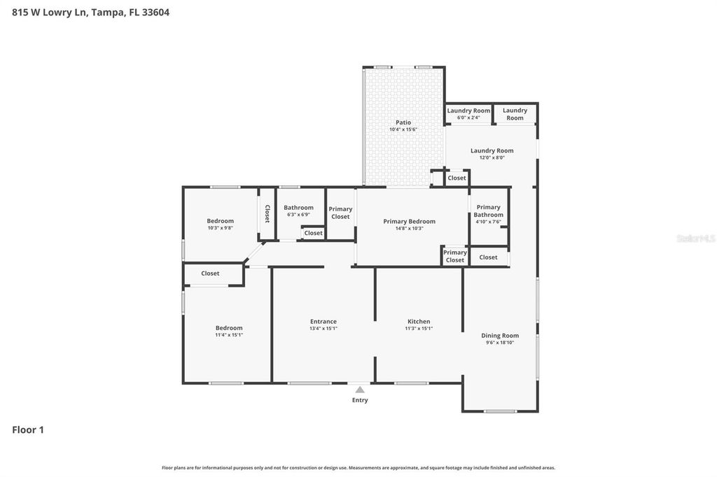 Image 50 of property listing at 815 W LOWRY LANE, Tampa, FL 33604