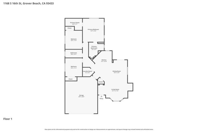 1168 S 16th, Grover Beach, CA 93433