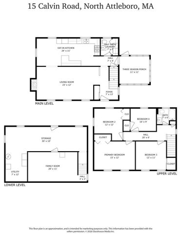 15 Calvin Rd, North Attleboro, MA 02760