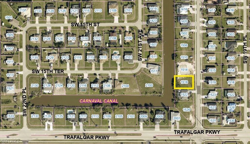 1518 SW 20th AVE, CAPE CORAL, FL 33991 — exterior