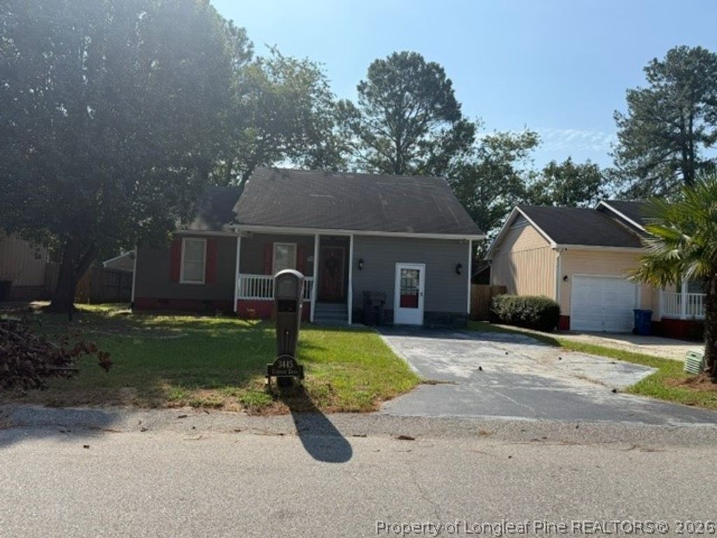 3445 Lubbock Drive, Hope Mills, NC 28348 — exterior