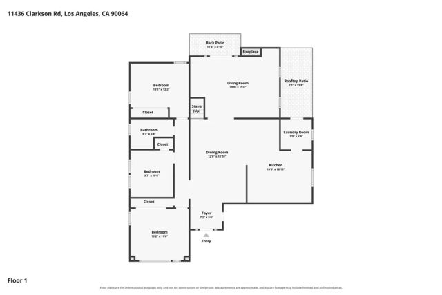 11436 Clarkson Road, Los Angeles, CA 90064