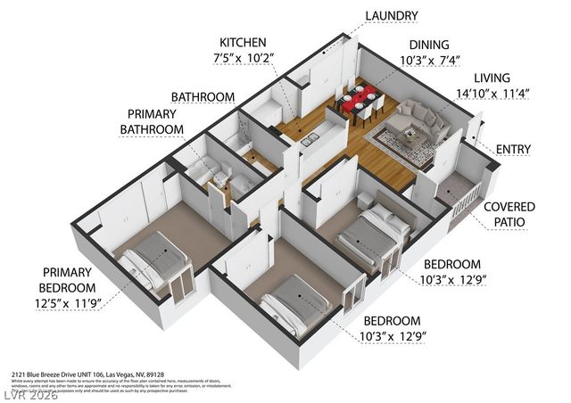 2121 Blue Breeze Drive 106, Las Vegas, NV 89128