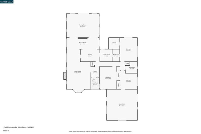 15420 Rumsey Rd, Clearlake, CA 95422