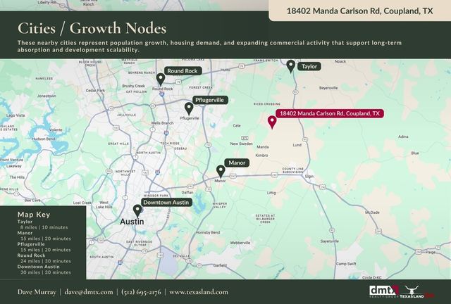 18402 Manda Carlson Road, Coupland, TX 78615