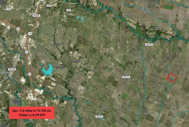 18402 Manda Carlson Road, Coupland, TX 78615