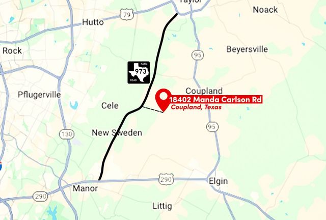 18402 Manda Carlson Road, Coupland, TX 78615