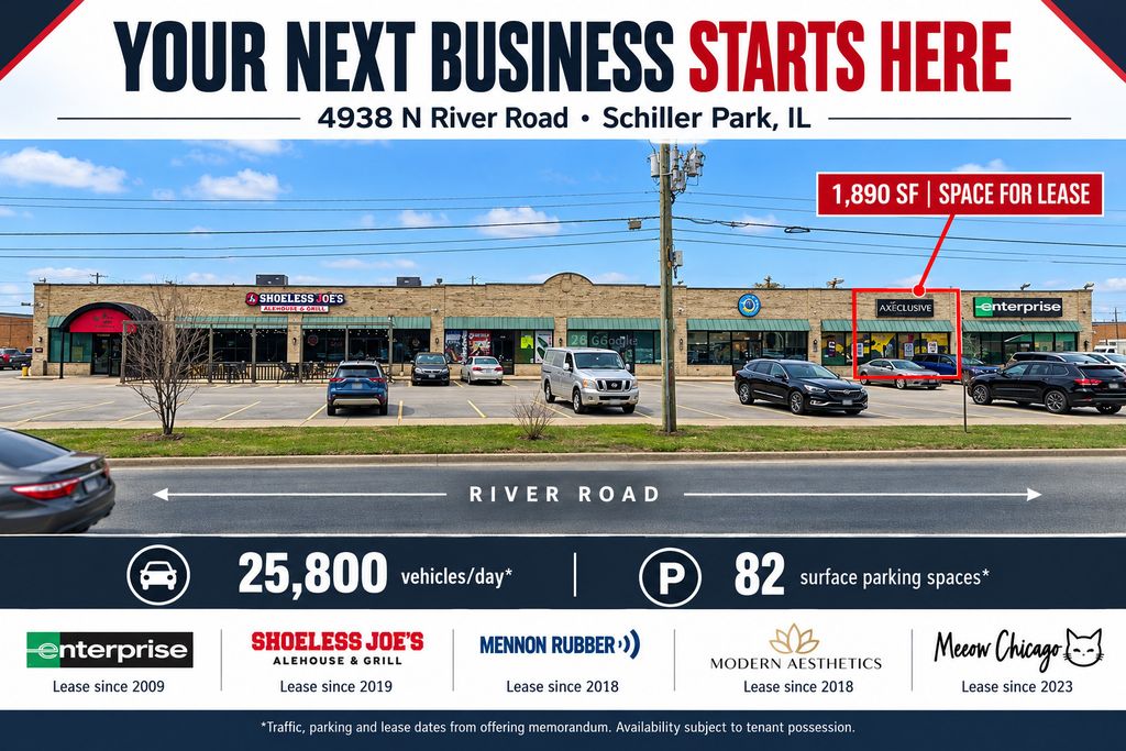 4938 N River Road, Schiller Park, IL 60176 — exterior