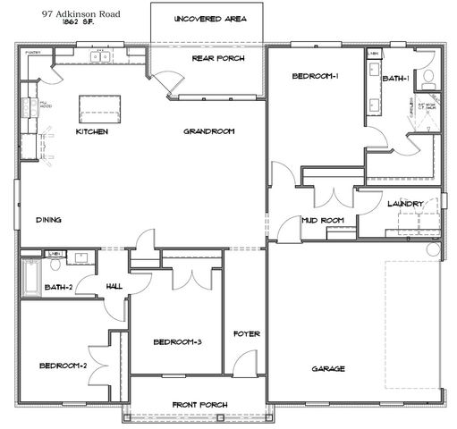 97 Adkinson Road, Newton, AL 36352