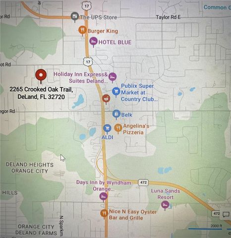 2265 CROOKED, Deland, FL 32720