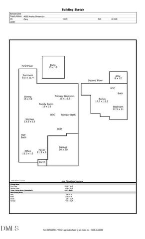 4053 Ansley Stream Lane, Cary, NC 27519