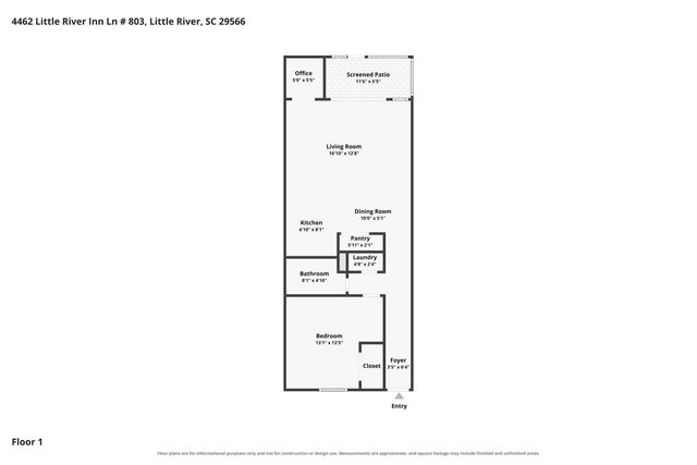 4462 Little River Inn Ln Apt 803, Little River, SC 29566