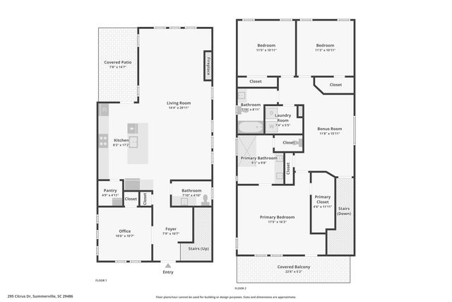 295 Citrus Drive, Summerville, SC 29486