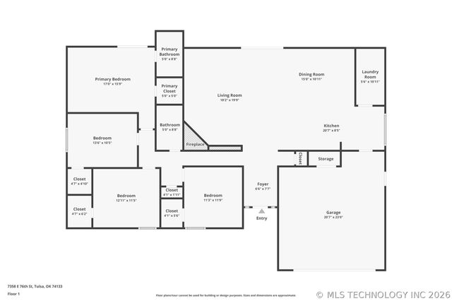 7358 E 76th Street S, Tulsa, OK 74136