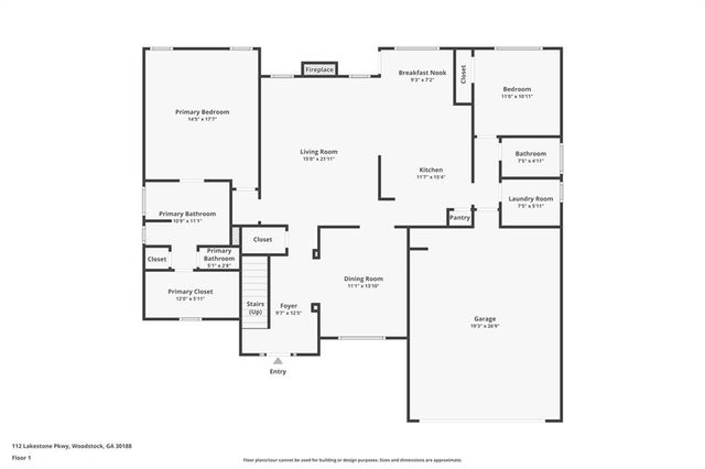 112 Lakestone Parkway, Woodstock, GA 30188