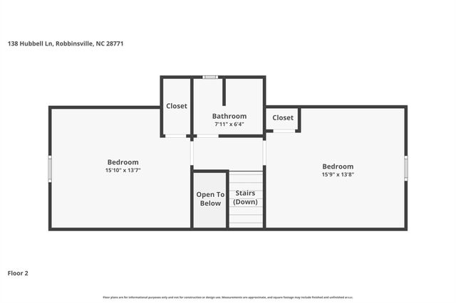 138 Hubbell Lane, Robbinsville, NC 28771