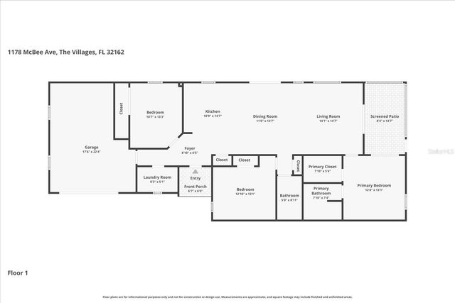 1178 MCBEE AVENUE, The Villages, FL 32162