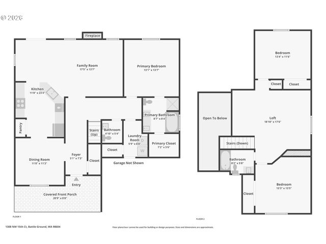 1308 Nw 15TH Ct, Battle Ground, WA 98604