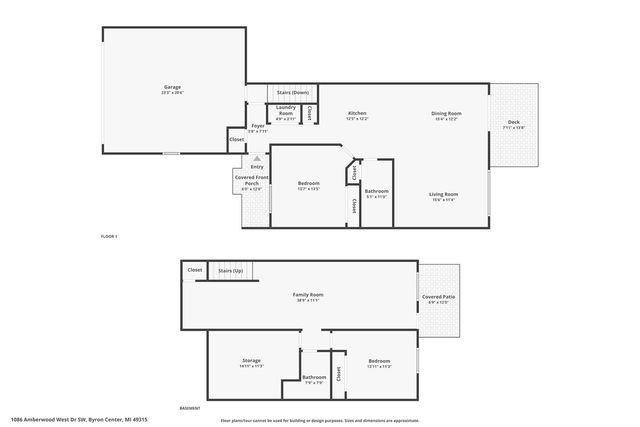 1086 Amberwood West Drive, Byron Center, MI 49315
