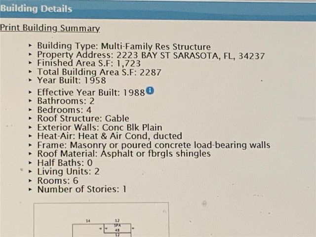 2223 BAY STREET, Sarasota, FL 34237