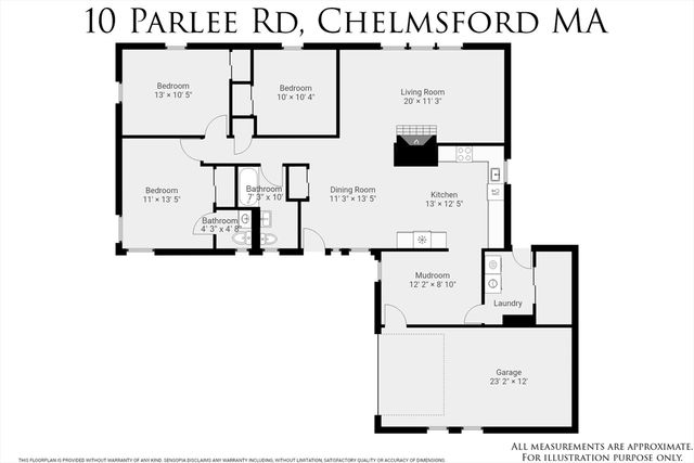 10 Parlee Road, Chelmsford, MA 01824