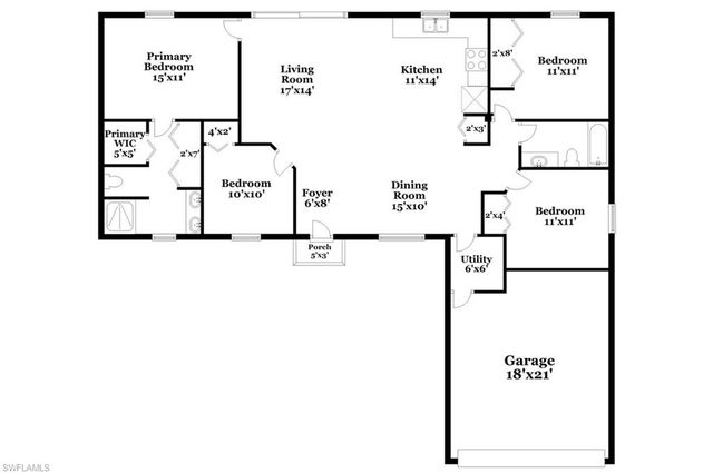 148 Partridge ST, Lehigh Acres, FL 33974