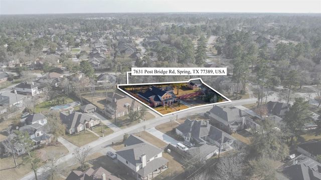 7635 Post Bridge Road, Spring, TX 77389