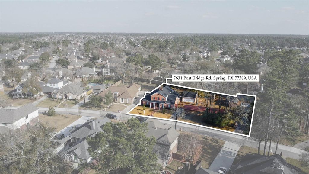 7635 Post Bridge Road, Spring, TX 77389