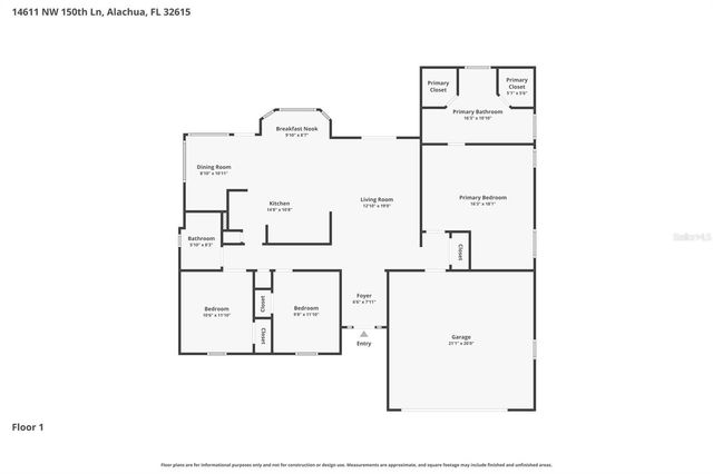 14611 NW 150TH LANE, Alachua, FL 32615