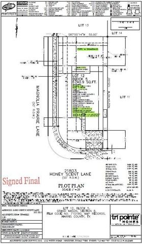 21803 Honey Scent Lane, Cypress, TX 77433