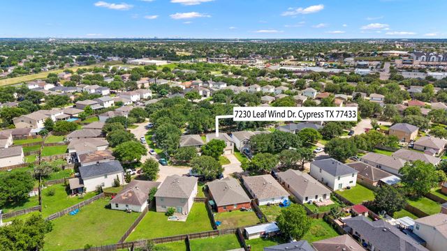 7230 Leafwind Drive, Cypress, TX 77433