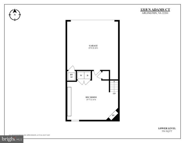 1318 N ADAMS CT, Arlington, VA 22201