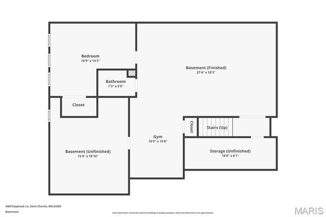 3409 Daybreak Lane, St Charles, MO 63303