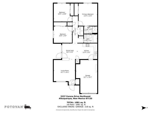 3237 Corona Drive NW, Albuquerque, NM 87120