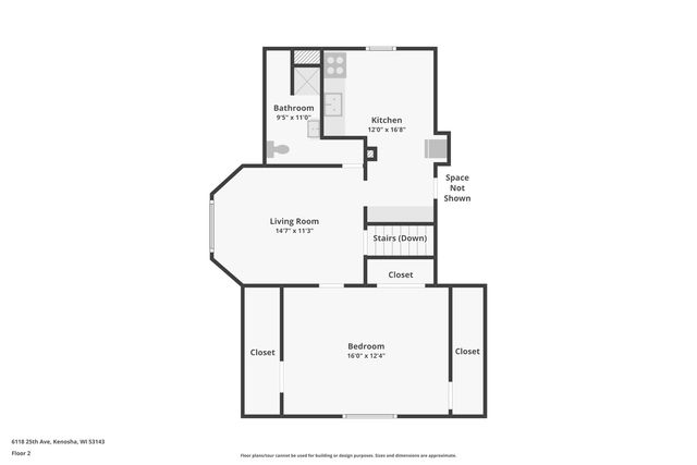 6118 25th AVENUE, Kenosha, WI 53143