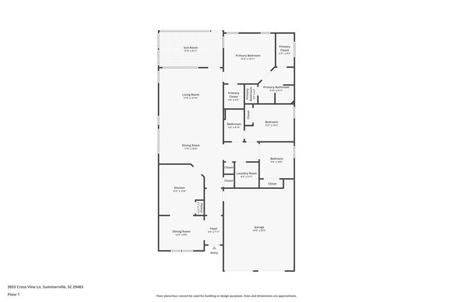 3053 Cross Vine Lane, Summerville, SC 29483