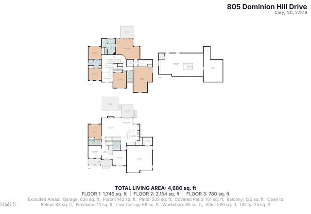 805 Dominion Hill Drive, Cary, NC 27519