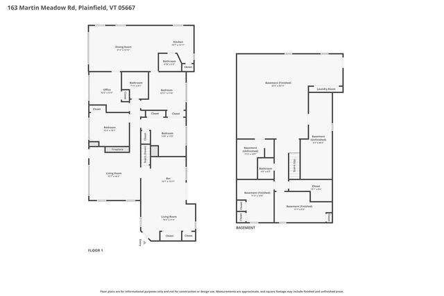 163 Martin Meadow Road, Plainfield, VT 05667