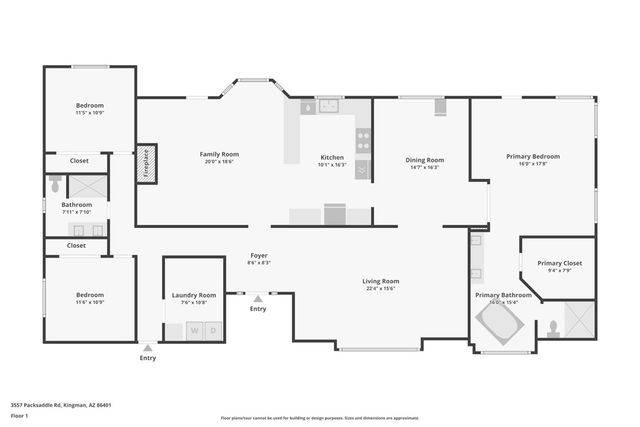 3557 Packsaddle Road, Kingman, AZ 86401