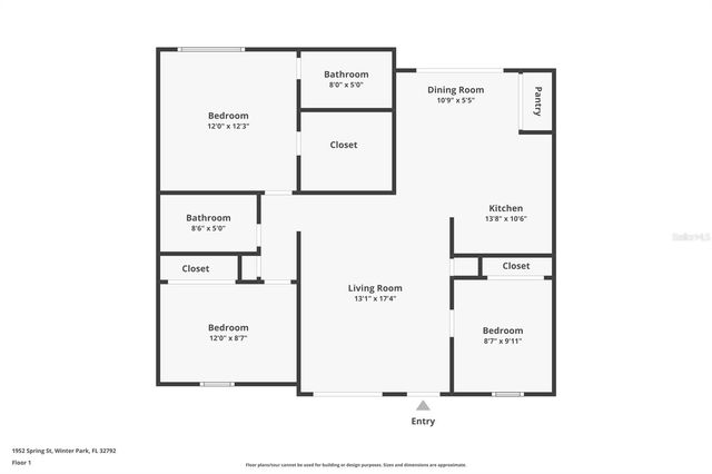1952 SPRING STREET, Winter Park, FL 32792