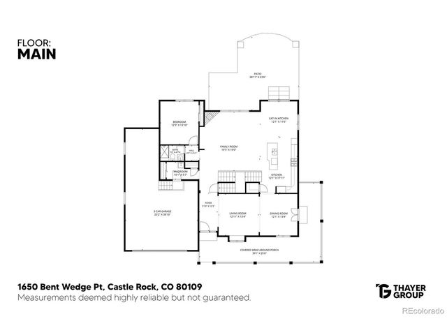 1650 Bent Wedge Pt, Castle Rock, CO 80109