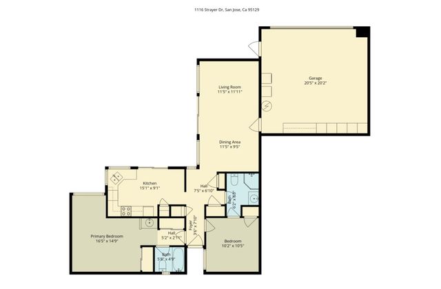 1116 Strayer Drive, San Jose, CA 95129