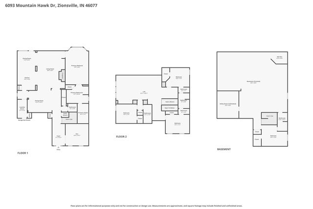 6093 Mountain Hawk Drive, Zionsville, IN 46077