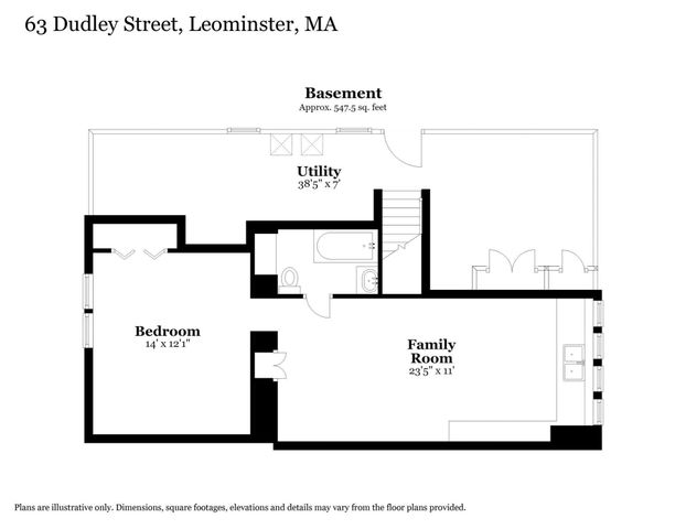 63 Dudley St, Leominster, MA 01453