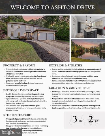 8 ASHTON DR, Voorhees, NJ 08043