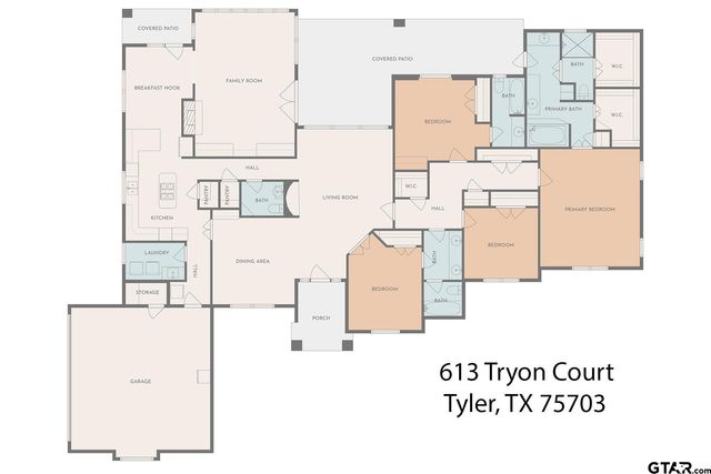 613 Tryon Ct, Tyler, TX 75703