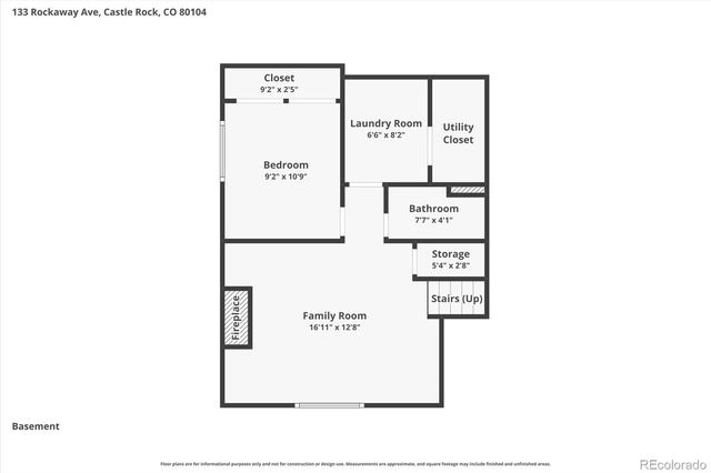 133 Rockaway Avenue, Castle Rock, CO 80104